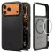 Spigen Enzo Aramid T MagFit Apple iPhone 17 Pro tok, MagSafe, Black, fekete