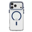 Spigen Ultra Hybrid Optik S Apple iPhone 18 Pro / 17 Pro tok, MagSafe, Clear Deep Blue, átlátszó-kék