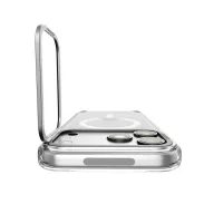   Spigen Ultra Hybrid Optik S Apple iPhone 18 Pro / 17 Pro tok, MagSafe, Clear Silver, átlátszó-ezüst