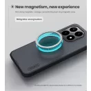 Nillkin Super Frosted PRO Xiaomi 15T mágneses műanyag hátlap tok, MagSafe, fekete