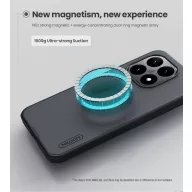   Nillkin Super Frosted PRO Xiaomi 15T mágneses műanyag hátlap tok, MagSafe, fekete