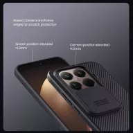   Nillkin CamShield Pro Xiaomi 15T Pro műanyag hátlap tok kameravédelemmel, fekete