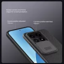 Nillkin CamShield Pro Xiaomi 15T műanyag hátlap tok kameravédelemmel, fekete