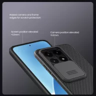   Nillkin CamShield Pro Xiaomi 15T műanyag hátlap tok kameravédelemmel, fekete