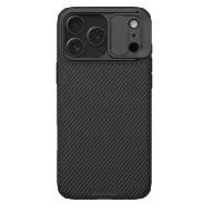   Nillkin CamShield Pro Apple iPhone 18 Pro Max / 17 Pro Max műanyag hátlap tok kameravédelemmel, MagSafe, fekete