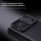 Nillkin CamShield Pro Apple iPhone 18 Pro Max / 17 Pro Max műanyag hátlap tok kameravédelemmel, MagSafe, fekete