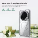 Nillkin Iceblade Prop Xiaomi 17 Ultra mágneses műanyag hátlap tok kameravédelemmel, MagSafe, fekete