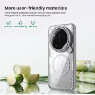   Nillkin Iceblade Prop Xiaomi 17 Ultra mágneses műanyag hátlap tok kameravédelemmel, MagSafe, fekete