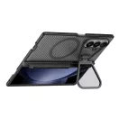 Nillkin CamShield Prop Magnetic Samsung Galaxy Z Fold 8 Ultra mágneses műanyag hátlap tok + S Pen,átlátszó-fekete (átlátszó lencsevédővel)