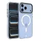 Tactical MagForce 2.0 Cover Apple iPhone 17 Pro Max/18 Pro Max MagSafe hátlap tok, átlátszó/fekete