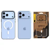  Tactical MagForce 2.0 Cover Apple iPhone 17 Pro Max/18 Pro Max MagSafe hátlap tok, átlátszó/fekete