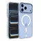 Tactical MagForce 2.0 Cover Apple iPhone 17 Pro Max/18 Pro Max MagSafe hátlap tok, átlátszó/kék