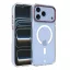 Tactical MagForce 2.0 Cover Apple iPhone 17 Pro Max/18 Pro Max MagSafe hátlap tok, átlátszó/bordó
