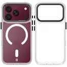 Tactical MagForce 2.0 Cover Apple iPhone 17 Pro/18 Pro MagSafe hátlap tok, átlátszó/fekete
