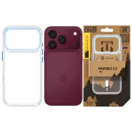   Tactical MagForce 2.0 Cover Apple iPhone 17 Pro/18 Pro MagSafe hátlap tok, átlátszó/kék