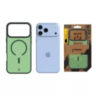   Tactical MagForce Hypersand Apple iPhone 17 Pro/18 Pro MagSafe hátlap tok, zöld
