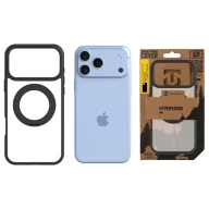   Tactical MagForce Hyperstand Apple iPhone 17 Pro Max/18 Pro Max tok, gyűrűs kitámasztóval, MagSafe, átlátszó-fekete