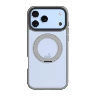   Tactical MagForce Hyperstand Apple iPhone 17 Pro Max/18 Pro Max tok, gyűrűs kitámasztóval, MagSafe, átlátszó-zöld