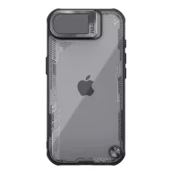   Nillkin Iceblade Prop Apple iPhone 17e / 16e mágneses műanyag hátlap tok kameravédelemmel, MagSafe, fekete