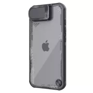   Nillkin Iceblade Prop Apple iPhone 17e / 16e mágneses műanyag hátlap tok kameravédelemmel, MagSafe, fekete