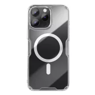   Nillkin Nature Pro Apple iPhone 16 Pro mágneses hátlap tok, átlátszó
