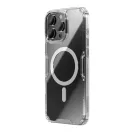 Nillkin Nature Pro Apple iPhone 16 Pro mágneses hátlap tok, átlátszó