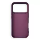 Silicone Mag Apple iPhone 18 Pro / 17 Pro szilikon hátlap tok, MagSafe, lila