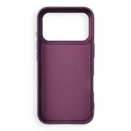   Silicone Mag Apple iPhone 18 Pro / 17 Pro szilikon hátlap tok, MagSafe, lila