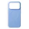 Silicone Mag Apple iPhone 18 Pro / 17 Pro szilikon hátlap tok, MagSafe, kék