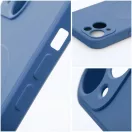 Silicone Mag Apple iPhone 18 Pro / 17 Pro szilikon hátlap tok, MagSafe, sötétkék