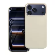   Forcell F-Protect Apple iPhone 18 Pro / 17 Pro szilikon hátlap tok, MagSafe, antik fehér
