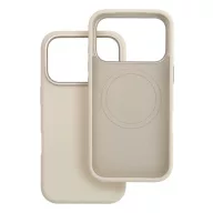   Forcell F-Protect Apple iPhone 18 Pro / 17 Pro szilikon hátlap tok, MagSafe, antik fehér