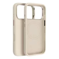   Forcell F-Protect Apple iPhone 18 Pro / 17 Pro szilikon hátlap tok, MagSafe, antik fehér