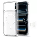 Tech-Protect MagStand Apple iPhone 18 Pro / 17 Pro tok kitámasztóval, MagSafe, Crystal Clear, átlátszó-fehér