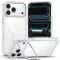 Tech-Protect MagStand Apple iPhone 18 Pro Max / 17 Pro Max tok kitámasztóval, MagSafe, Crystal Clear, átlátszó-fehér