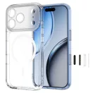 Tech-Protect MagPeak Apple iPhone 18 Pro / 17 Pro tok, MagSafe, Crystal Clear, átlátszó-fehér