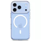 Tech-Protect MagPeak Apple iPhone 18 Pro / 17 Pro tok, MagSafe, Crystal Clear, átlátszó-fehér