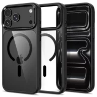   Tech-Protect Magmat Apple iPhone 18 Pro / 17 Pro tok, MagSafe, Black Clear, átlátszó-fekete