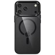   Tech-Protect Magmat Apple iPhone 18 Pro / 17 Pro tok, MagSafe, Black Clear, átlátszó-fekete
