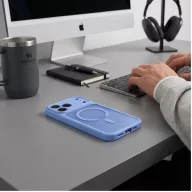   Tech-Protect BasicMag Apple iPhone 18 Pro / 17 Pro tok, MagSafe, Light Blue, világoskék