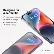   Tech-Protect Glass Fit+ Apple iPhone 18 Pro Max / 17 Pro Max / 16 Pro Max kijelzővédő üvegfólia, átlátszó (2db)