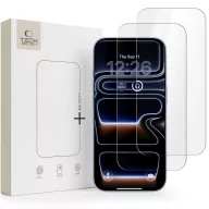   Tech-Protect Glass Fit+ Apple iPhone 18 Pro / 17 Pro / 16 Pro kijelzővédő üvegfólia, átlátszó (2db)