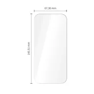  Tech-Protect Glass Fit+ Apple iPhone 18 Pro / 17 Pro / 16 Pro kijelzővédő üvegfólia, átlátszó (2db)
