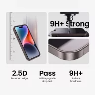   Tech-Protect Glass Fit+ Apple iPhone 18 Pro / 17 Pro / 16 Pro kijelzővédő üvegfólia, átlátszó (2db)