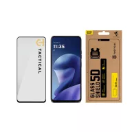   Tactical Glass Shield 5D Motorola G37 Power kijelzővédő üvegfólia, fekete