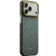 Pitaka Edge Breath of Veins Apple iPhone 18 Pro / 17 Pro hátlap tok, MagSafe, Dive Green, zöld