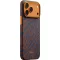 Pitaka Edge Breath of Veins Apple iPhone 18 Pro / 17 Pro hátlap tok, MagSafe, Burning Orange, narancs
