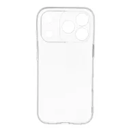   Clear 2mm iPhone 18 Pro / 17 Pro tok, átlátszó (kamera védelemmel)