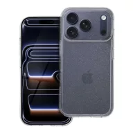   Clear 2mm iPhone 18 Pro / 17 Pro tok, csillámos, átlátszó