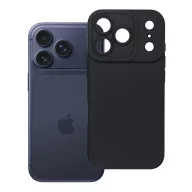 Apple iPhone 18 Pro / 17 Pro Matt 2.0 hátlap tok, fekete